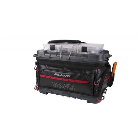 PLANON Plano PLAB37700 KVD Signature Tackle Bag 3700 - Black Grey Red PLAB37700